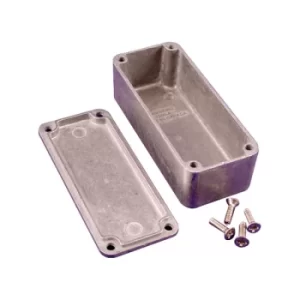 Image of Hammond 1590A Diecast Enclosure Natural (92.5 x 38.5 x 31mm)
