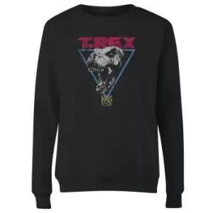 Image of Jurassic Park TREX Womens Sweatshirt - Black - L