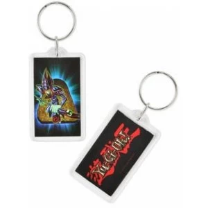 Image of Yu Gi Oh Dark Magician Lucite Keyring