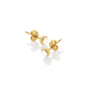 image of Calm Mother of Pearl Stud Earring DE755