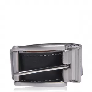 Image of Ted Baker Cash Reversible Belt - BLACK