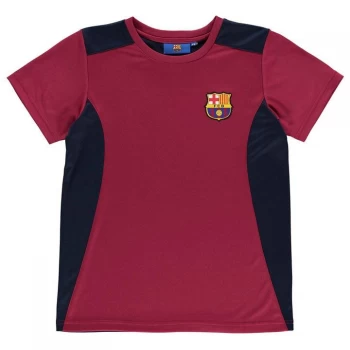 Image of Source Lab Lab Barcelona T Shirt Junior Boys - Deep Red