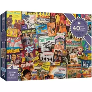Image of Spirit of the 60s Jigsaw Puzzle - 40 Pieces