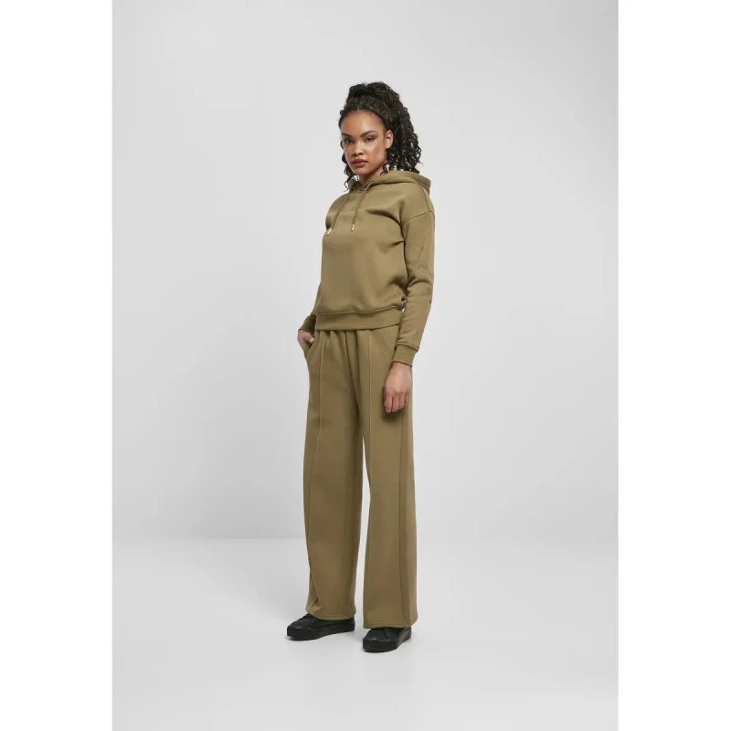 Image of Urban Classics Womens trousers Urban Classics straight pin tuck Vert Female XS