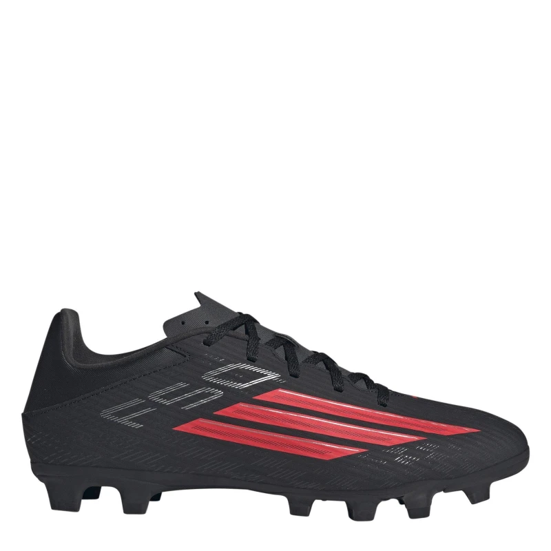 Image of adidas F50 Club Adults Firm Ground Football Boots Black/Red male 9 (43.3)