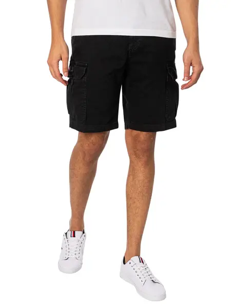 Image of Tommy Jeans Straight Ethan Cargo Shorts Black 30W