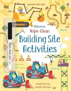 Image of Wipe-Clean Building Site Activities by Kirsteen Robson