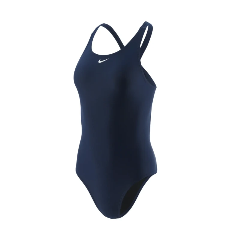 Image of Womens 1 Piece swimsuit Nike Swim Solid Bleu Female 38