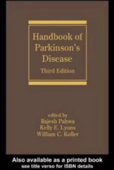 Image of Handbook of Parkinsons Disease by Rajesh Pahwa Hardback
