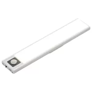 image of Culina Rechargeable LED 200mm Under Cabinet Light 1W Cool White Opal and Silver