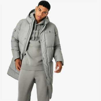 Image of Jack Wills Eco Puffer Parka Jacket - Washed Khaki