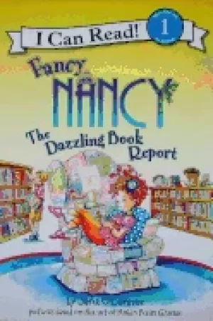 Image of fancy nancy the dazzling book report