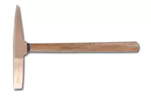 image of Beta Tools 1379 BA 500g Spark-Proof Scraping Hammer Wood Shaft 013790850