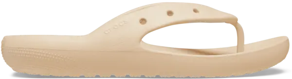 Image of Crocs Unisex Classic 2.0 Flips Shiitake W7/M6