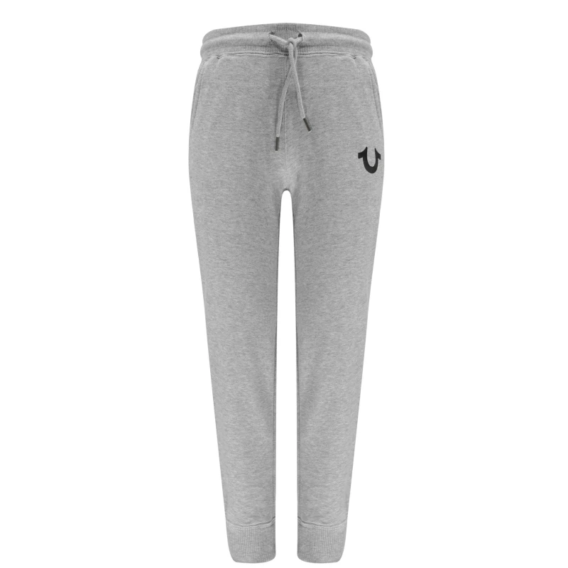 Image of True Religion Horseshoe Joggers Junior Boys - Grey Grey One Size