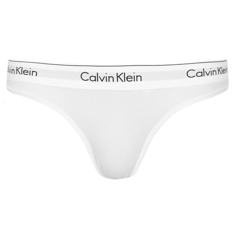 Image of Calvin Klein Modern Thong White female 8 (XS)