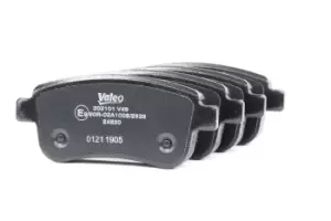 Image of VALEO Brake pad set RENAULT 302101 440601416R,440603558R,440603734R 440604694R