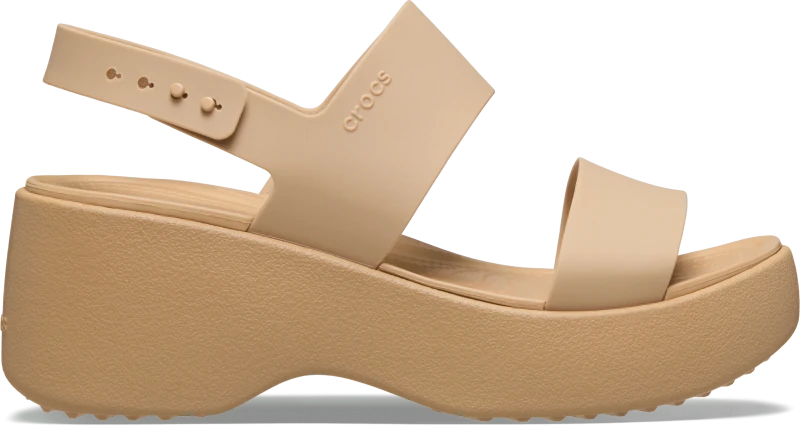 Image of Crocs Women Brooklyn Sky Sandals Cashew 5