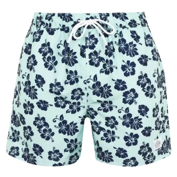 image of Hot Tuna Printed Shorts Mens - Aqua/Blue