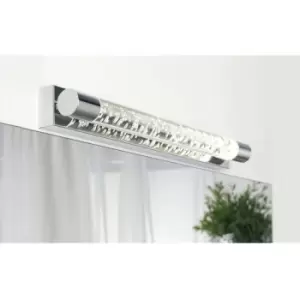Image of Bathroom wall lamp on mirror RUGIADA Metal, Acrylic Chrome