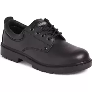 Image of Apache AP306 4 Eye Safety Shoes Black Size 10