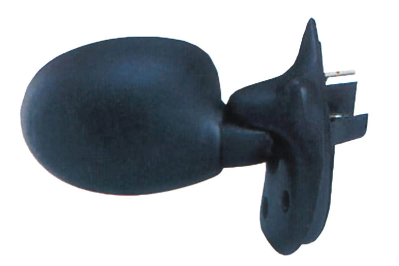 Image of PRASCO RN3047203 Wing mirror Right, black, Electric, Convex Outside Mirror (50)