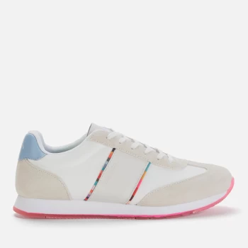 image of Paul Smith Womens Booker Running Style Trainers - White - UK 4