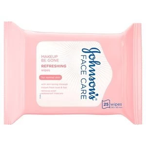 image of Johnsons Make Up Be Gone Refreshing Wipes x25