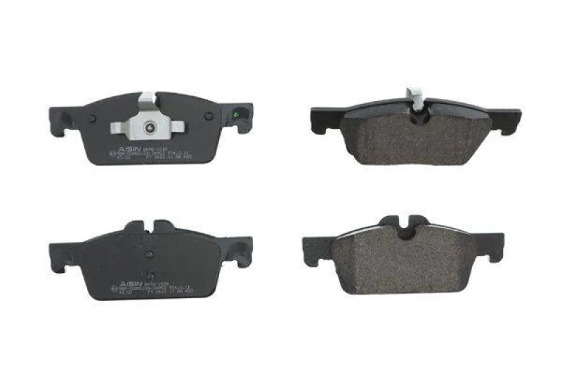 Image of AISIN BPPE-1028 Brake pad set Premium ADVICS by AISIN prepared for wear warning indicator Brake Pad Set,disc brake (402)