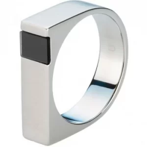 image of Mens STORM Stainless Steel Jaxton Ring Size S