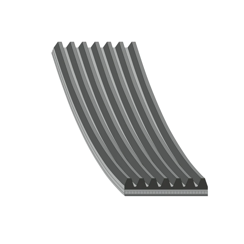 Image of FEBI BILSTEIN 47402 V-ribbed belt EPDM (ethylene propylene diene Monomer (M-class) rubber) V-Ribbed Belts (305)