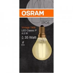 Image of OSRAM LED (monochrome) EEC A+ (A++ - E) E14 Droplet 5 W Warm white (Ø x L) 45.0 mm x 78.0 mm