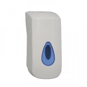 image of 2Work White Bulk Fill Hand Soap Dispenser KDDBC32