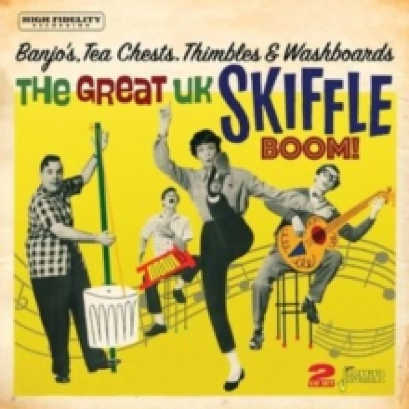 Image of Banjos, tea chests, thimbles & washboards: The great UK skiffle boom! CD / Album