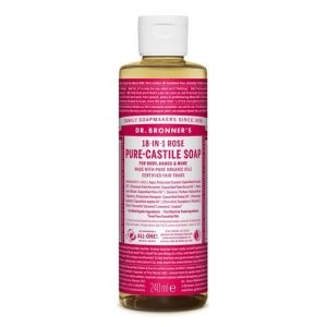 Image of Dr. Bronner's Rose ekologiskas skystas muilas 240ml