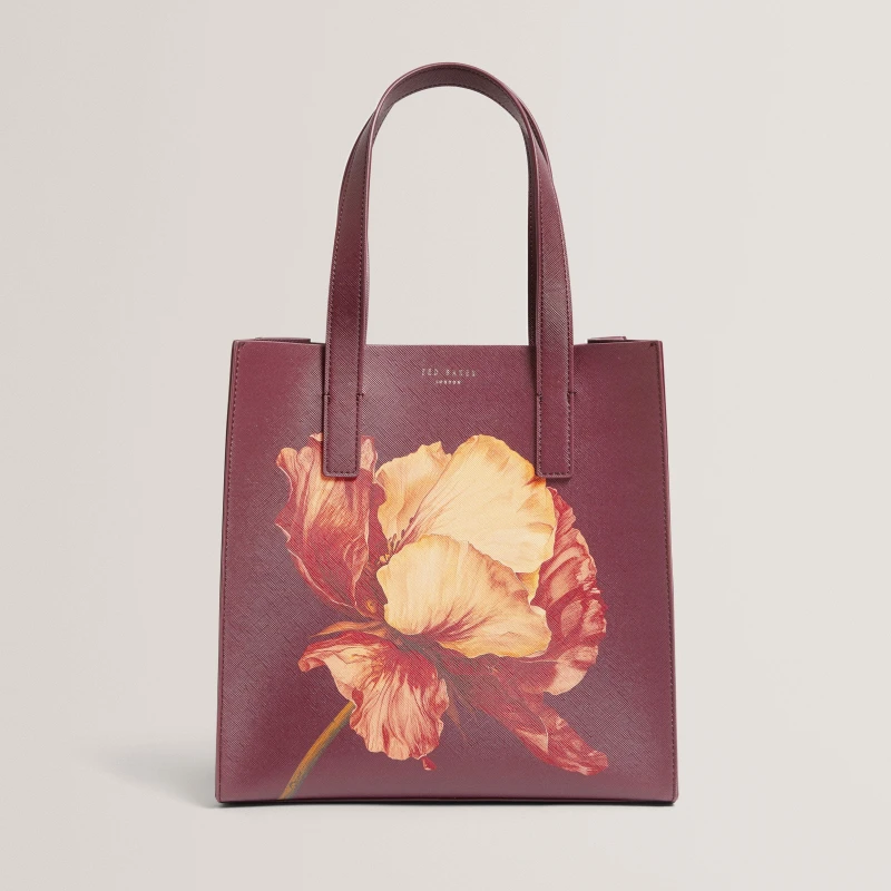 Image of Ted Baker Ted FlorlSml IconBag Ld62 Wine female One Size