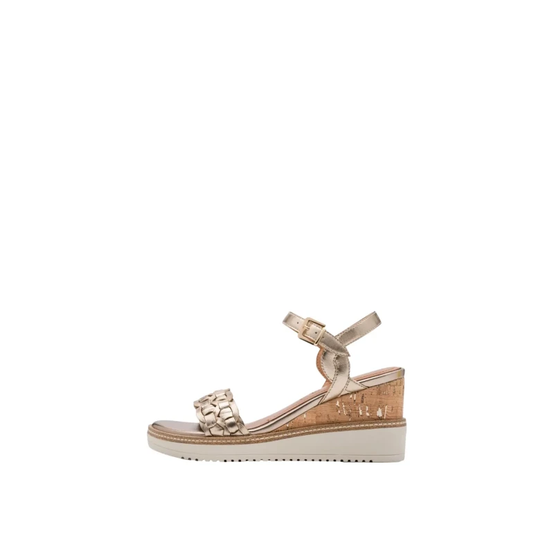 Image of tamaris Womens wedge sandals Tamaris 1-28334-46 Argente Female 36