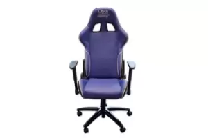 image of Laser Tools 6655 Laser Tools Racing Chair - Blue/White Piping