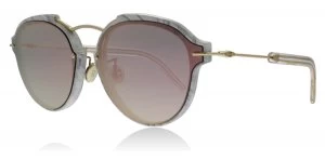 Image of Christian Dior Eclat Sunglasses White / Marble GBZ 0J 60mm