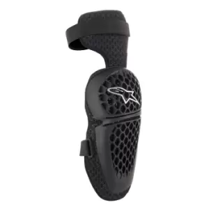 Image of Alpinestars Bionic Plus Knee Protectors, black, Size S M, black, Size S M