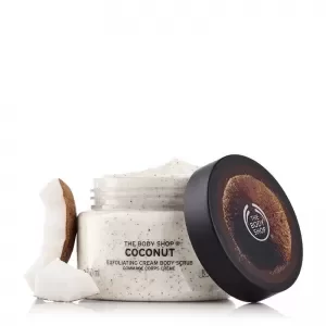 image of The Body Shop Coconut Exfoliating Cream Body Scrub Coconut Exfoliating Cream Body Scrub