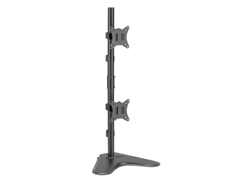 Image of Equip 17"-32" Dual Vertical Monitor Tabletop Stand