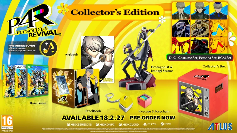 Image of Persona 4 Revival Collectors Edition PS5 Game