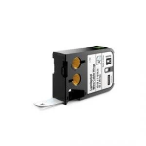 Image of Dymo XTL 21mm x 39mm Laminated WireCable Wrap Pre Sized Labels Black