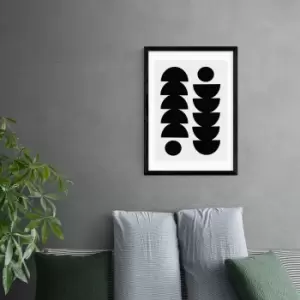 Image of East End Prints Tropical Print Black