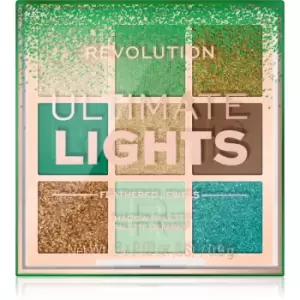 image of Makeup Revolution Ultimate Lights Eyeshadow Palette Shade Jewels 8,1 g