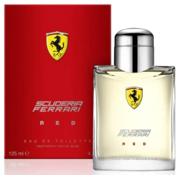 image of Ferrari Red Eau de Toilette For Him 125ml