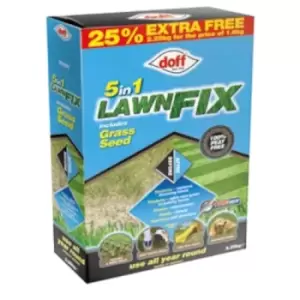 image of Doff 5 in 1 Lawn Fix + Grass Seed 2.25kg