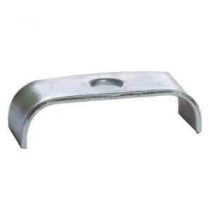 image of 12mm Mild Steel with Zinc Plated CR3 Finish Twin SADDLE CLAMP PACK OF 10