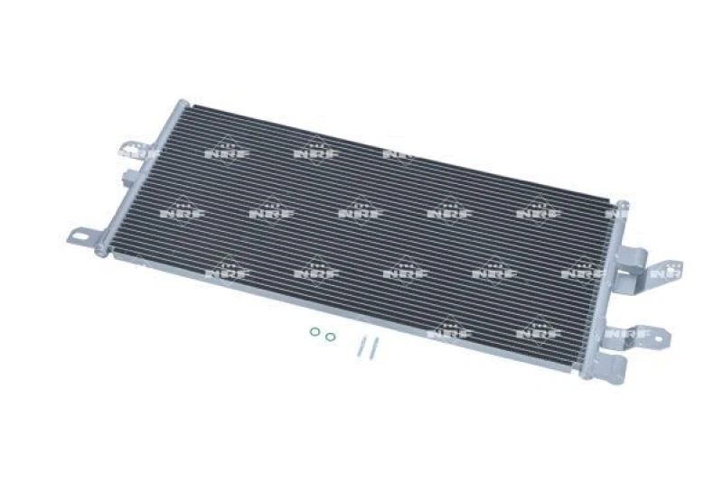 Image of NRF 350389 Condenser EASY FIT with seal ring, with nitrogen filling Aluminium Condenser,air conditioning (448)